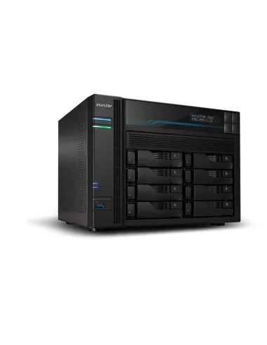 NAS ASUSTOR TOWER 10 BAY QUAD-CORE 8GB DDR4 10 GBE X 2 2.5 GBE X 2 USB 3.2