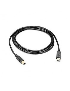 CABLE USB(A) 2.0 A USB(B) 2.0 PHASAK 2M NEGRO