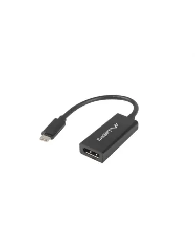 ADAPTADOR USB LANBERG USB-C M 3.1 A DISPLAYPORT H 15CM NEGRO