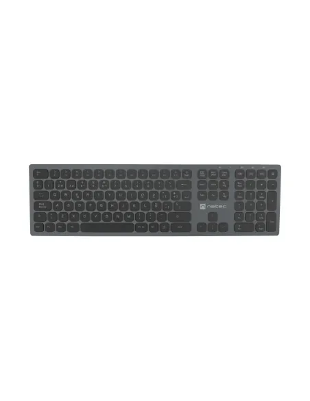 TECLADO NATEC DOLPHIN SLIM BLUETOOTH ALUMINIO