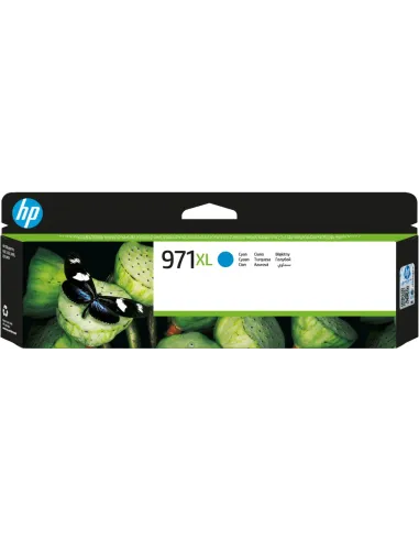 HP Cartucho de tinta original HP 971XL de alta capacidad cian
