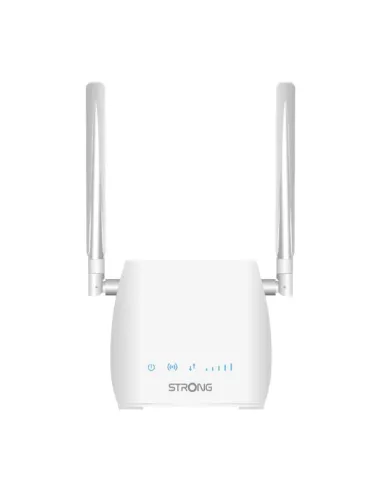 Strong 300M router inalámbrico Ethernet rápido Banda única (2,4 GHz) 4G Blanco