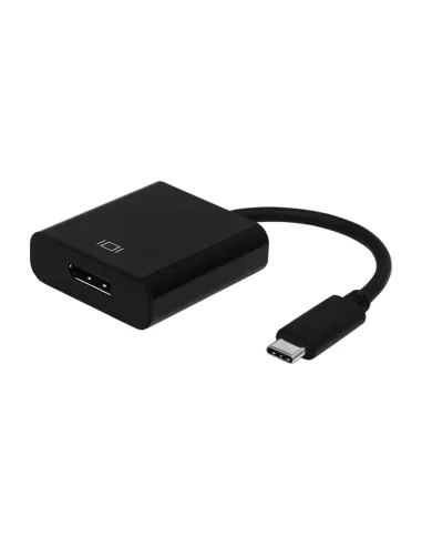 AISENS Conversor USB-C A DisplayPort, 4k@60Hz, USB C/M - DP/H, Negro, 15cm