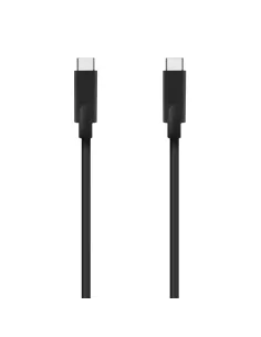 AISENS Cable USB 3.2 Gen1 5Gbps 4k@60Hz 3A 60W E-Marker, Tipo USB-C/M-USB-C/M, Negro, 5.0m