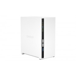 QNAP TS-233 servidor de almacenamiento NAS Mini Tower Ethernet Blanco Cortex-A55