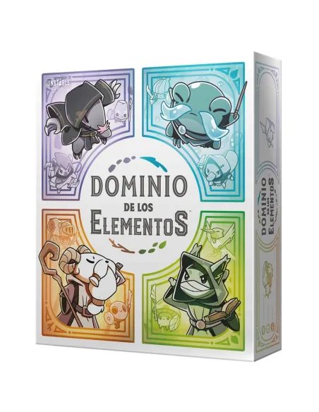 Juego de mesa dominio de los elementos