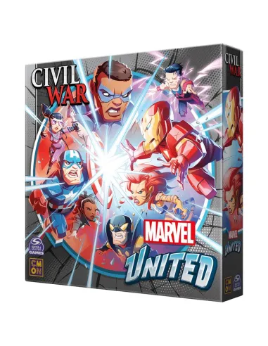 Juego de mesa marvel united civil war