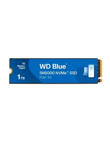 Disco duro interno ssd wd western digital blue sn5000 wds100t4b0e 1tb nvme pci express