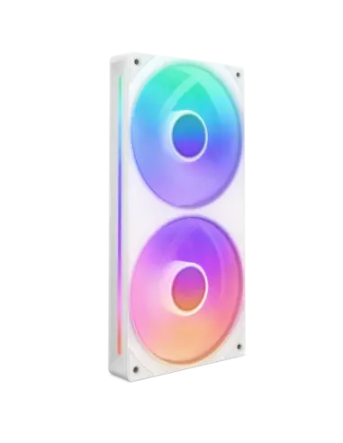 NZXT RF-U24HF-W1 sistema de refrigeración para ordenador Carcasa del ordenador Ventilador Blanco