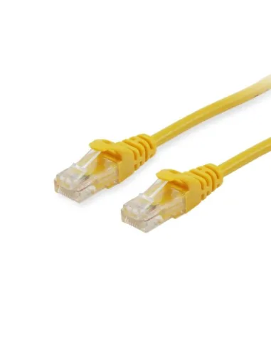 Cable de red equip latiguillo rj45 u - utp cat6a 10m amarillo