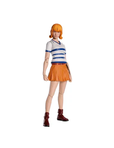 Figura tamashii nations one piece netflix series  nami fig. 15 cm sh figuarts