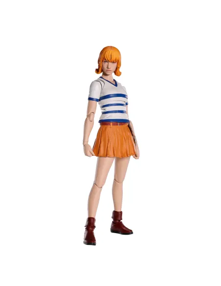 Figura tamashii nations one piece netflix series  nami fig. 15 cm sh figuarts