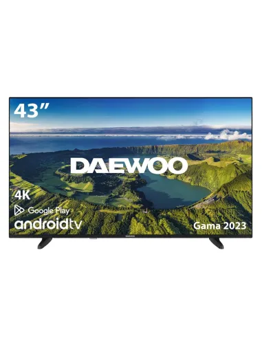 Tv daewoo 43pulgadas led 4k uhd - 43dm72ua - android smart tv