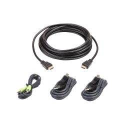 ATEN Kit de cable para KVM seguro HDMI USB de 3 m