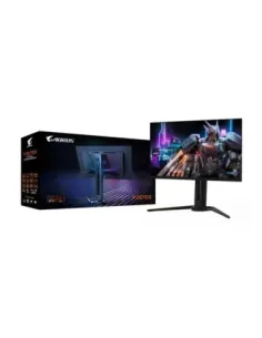 Gigabyte Monitor de juego AORUS FO27Q3 OLED de 27” - 2560 x 1440 (QHD), 360Hz, 0,03ms, KVM, 250 cd/m², FreeSync Premium Pro, Dis