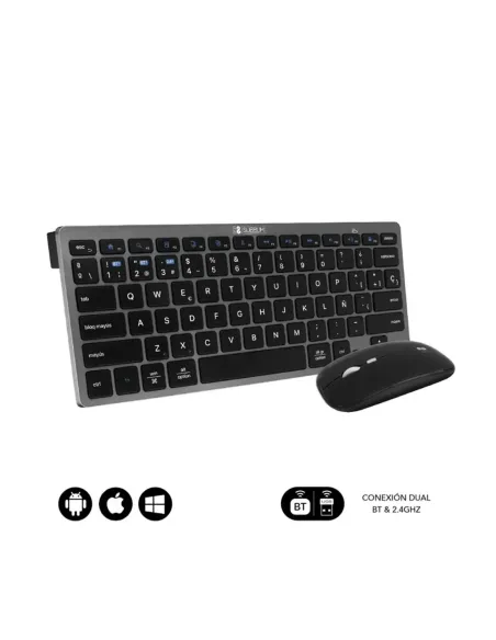 Teclado + raton subblim subkbc - oco020 inalambrico