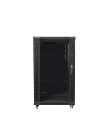 Armario lanberg rack 19pulgadas 22u 600x800 flat pack black negro