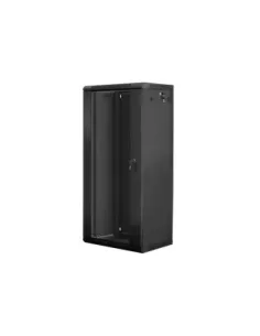 Armario rack lanberg 27u 600 x 450 19pulgadas carga maxima 60kg negro