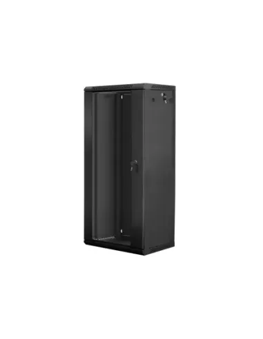 Armario rack lanberg 27u 600 x 450 19pulgadas carga maxima 60kg negro