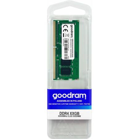 Goodram GR2400S464L17S 4G módulo de memoria 4 GB 1 x 4 GB DDR4 2400 MHz
