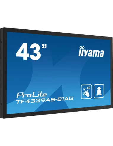 iiyama TF4339AS-B1AG pantalla de señalización Pantalla plana para señalización digital 108 cm (42.5") LED 500 cd   m² 4K Ultra