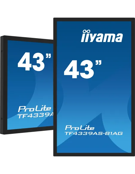 iiyama TF4339AS-B1AG pantalla de señalización Pantalla plana para señalización digital 108 cm (42.5") LED 500 cd   m² 4K Ultra