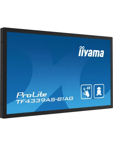 iiyama TF4339AS-B1AG pantalla de señalización Pantalla plana para señalización digital 108 cm (42.5") LED 500 cd   m² 4K Ultra
