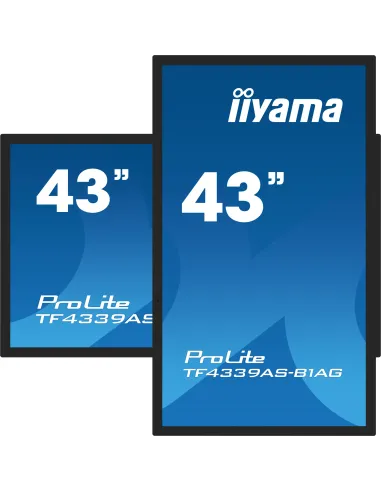 iiyama TF4339AS-B1AG pantalla de señalización Pantalla plana para señalización digital 108 cm (42.5") LED 500 cd   m² 4K Ultra