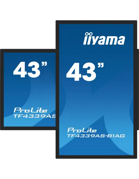 iiyama TF4339AS-B1AG pantalla de señalización Pantalla plana para señalización digital 108 cm (42.5") LED 500 cd   m² 4K Ultra