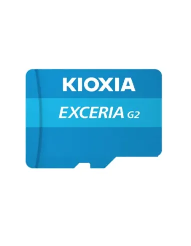 Micro sd kioxia 256gb exceria g2 w - adaptor