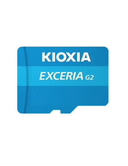 Micro sd kioxia 256gb exceria g2 w - adaptor