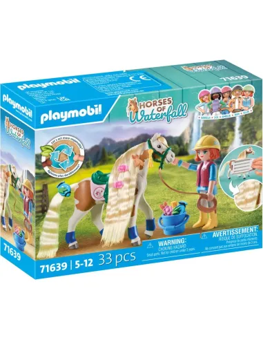 Playmobil ellie con caballo