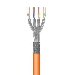 Ewent IM1227 cable de red Naranja 100 m Cat7 S FTP (S-STP)