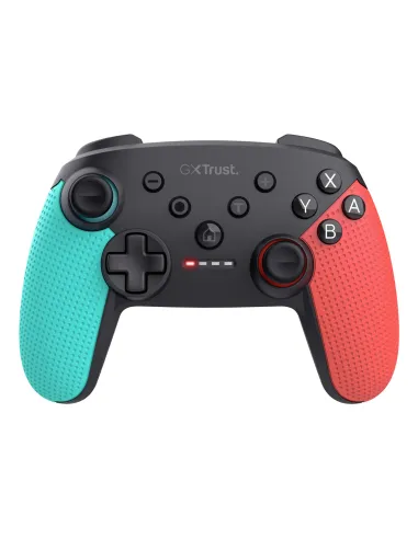 Trust GXT 1246B Muta Negro, Azul, Rojo Bluetooth Gamepad Nintendo Switch, Nintendo Switch Lite