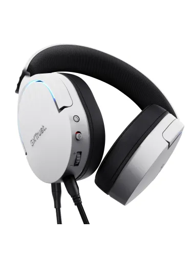 Trust GXT 490 FAYZO Auriculares Alámbrico Diadema Motocicleta USB tipo A Negro, Blanco