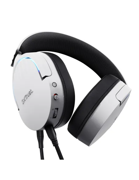 Trust GXT 490 FAYZO Auriculares Alámbrico Diadema Motocicleta USB tipo A Negro, Blanco