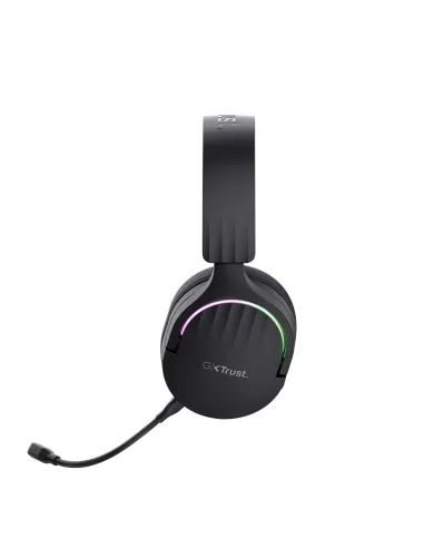 Trust GXT 491 Fayzo Auriculares Inalámbrico y alámbrico Diadema Juego USB Tipo C Bluetooth Negro