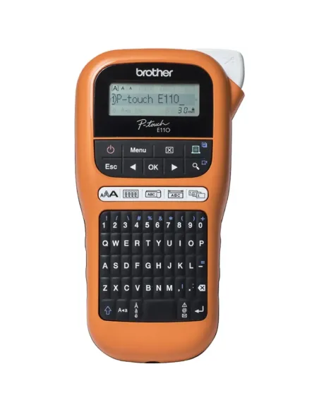 Rotuladora brother pte110vp lcd 2 lineas
