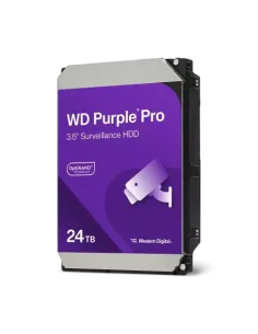 Western Digital Purple Pro WD240PURP disco duro interno 24 TB 7200 RPM 512 MB 3.5" Serial ATA III
