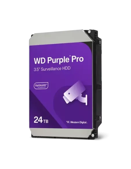 Western Digital Purple Pro WD240PURP disco duro interno 24 TB 7200 RPM 512 MB 3.5" Serial ATA III