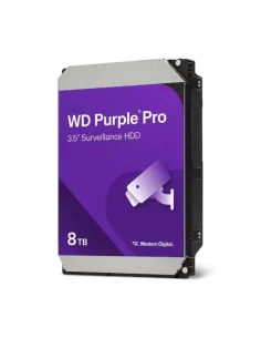 Western Digital Purple Pro Smart Video HDD 8TB disco duro interno 7200 RPM 3.5" SATA