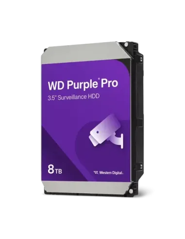 Western Digital Purple Pro Smart Video HDD 8TB disco duro interno 7200 RPM 3.5" SATA