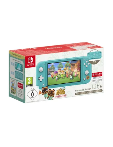 Nintendo Switch Lite edición aloha de Animal Crossing  New Horizons con Tendo y Nendo