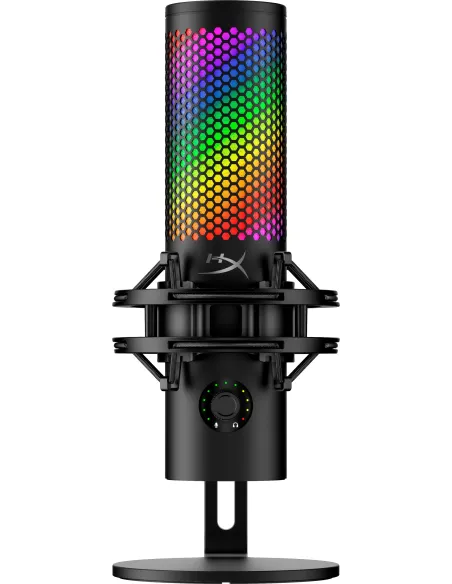 HP HyperX QuadCast 2 S - USB Microphone (Black) Negro Micrófono de superficie para mesa