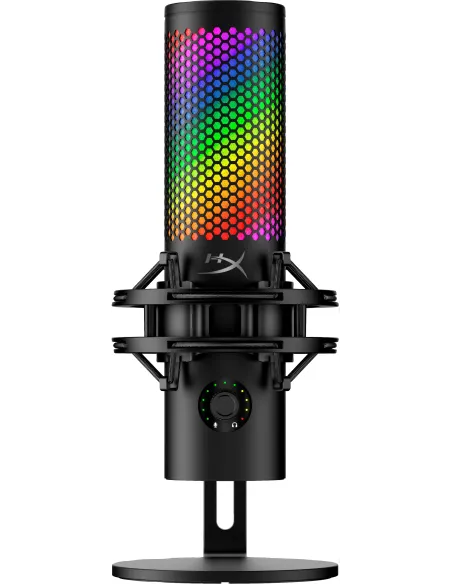 HP HyperX QuadCast 2 S - USB Microphone (Black) Negro Micrófono de superficie para mesa