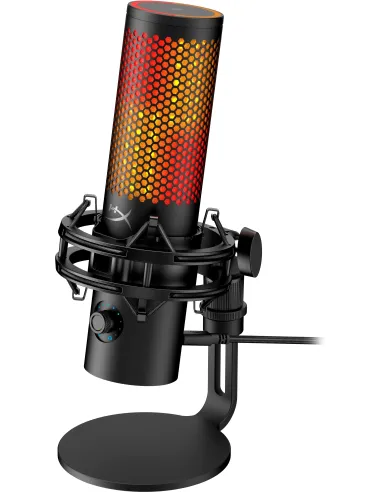 HP HyperX QuadCast 2 S - USB Microphone (Black) Negro Micrófono de superficie para mesa