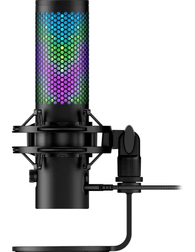 HP HyperX QuadCast 2 S - USB Microphone (Black) Negro Micrófono de superficie para mesa