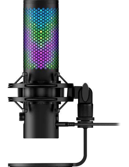 HP HyperX QuadCast 2 S - USB Microphone (Black) Negro Micrófono de superficie para mesa