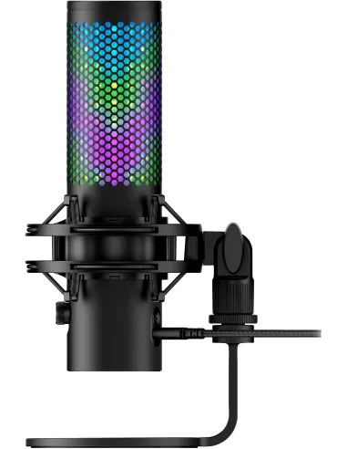 HP HyperX QuadCast 2 S - USB Microphone (Black) Negro Micrófono de superficie para mesa