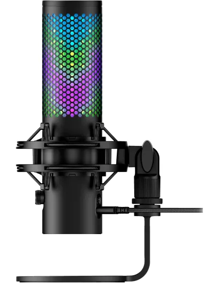 HP HyperX QuadCast 2 S - USB Microphone (Black) Negro Micrófono de superficie para mesa